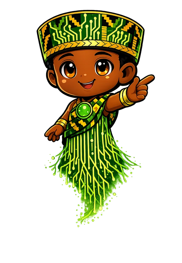 OHENE, the Kings Innovations mascot